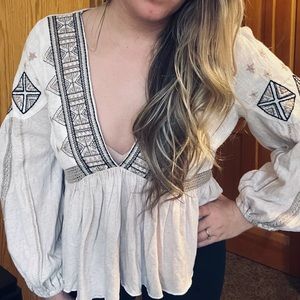 Free people boho top